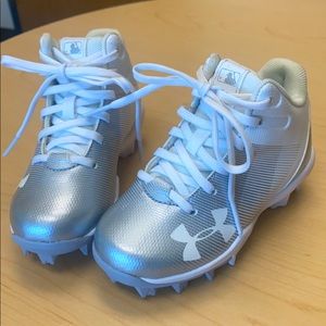 Under Armour Football Cleats, Authentic Collection. Size 8 Toddler